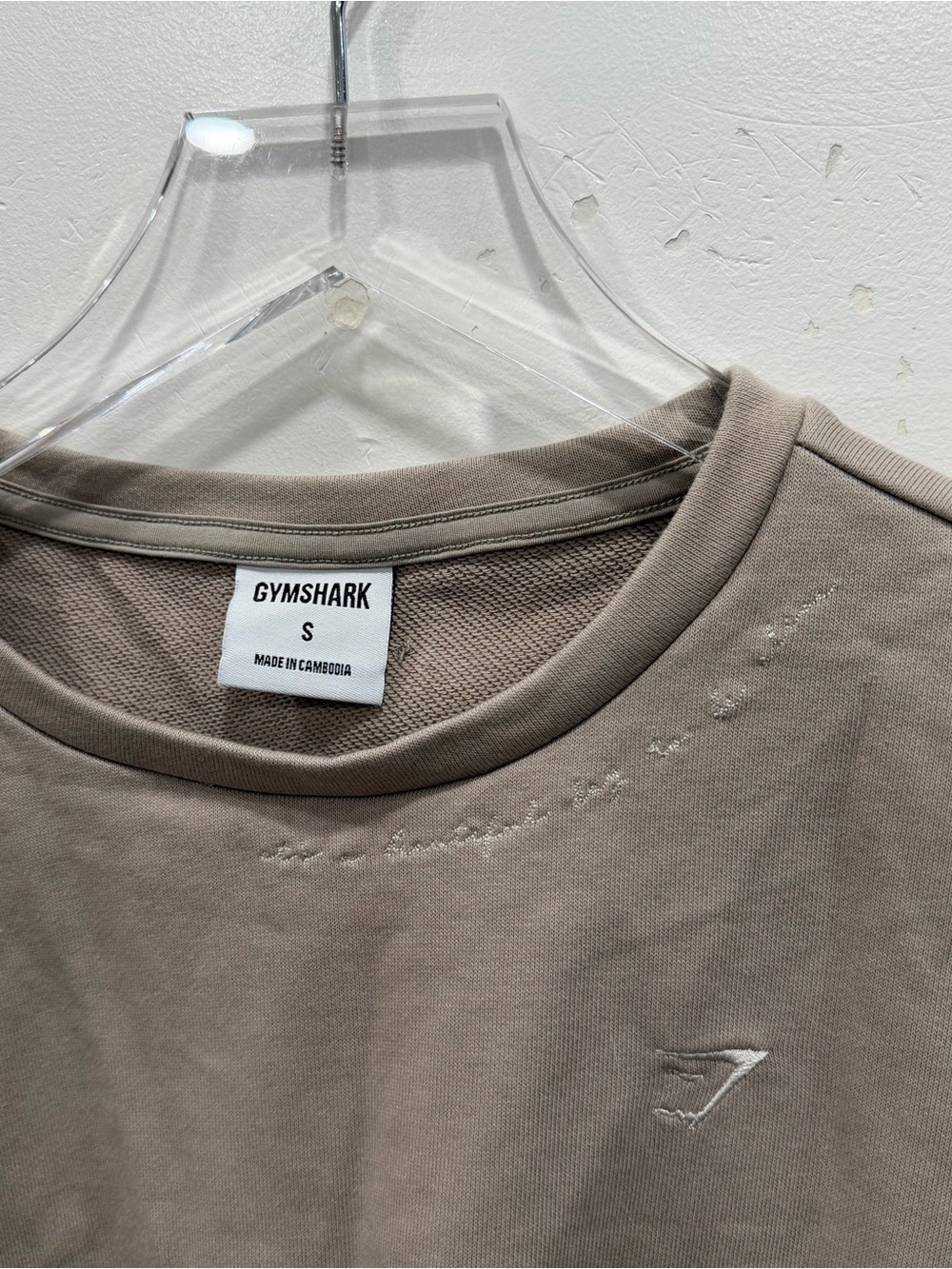 Gymshark x Whitney Simmons Cropped Sweatshirt Elastic Hem - Picture 3 of 7